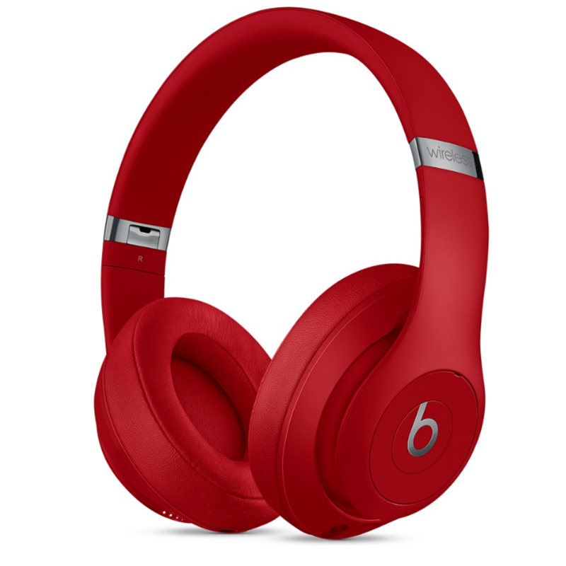 Beats Studio3 Wireless 无线录音师3代头戴式耳机 -红色