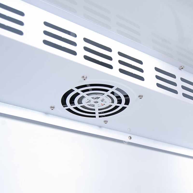 华美(Huamei)LC-520A 520升双门展示柜保鲜冷藏柜 铜管 立式商用 冰柜单门饮料柜 啤酒冷藏柜冰吧 侧开门高清大图