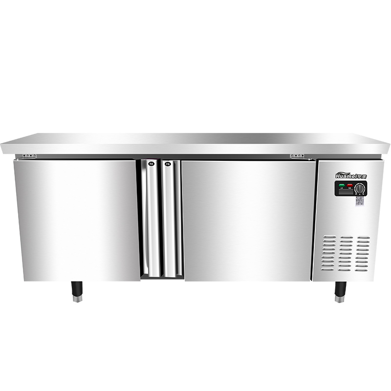 华美(Huamei)TCF-1500 1.5米工作台 冷藏操作台 商用 厨房操作台 全不锈钢 卧式冰柜 冷藏柜