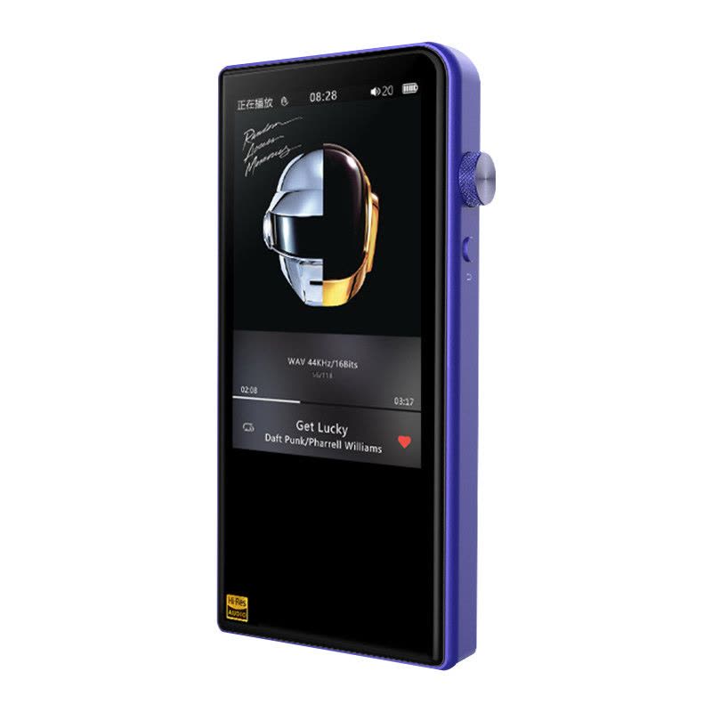 山灵(SHANLING)M3s 便携无损音乐播放器支持平衡输出HIFI蓝牙发烧MP3(蓝色)图片