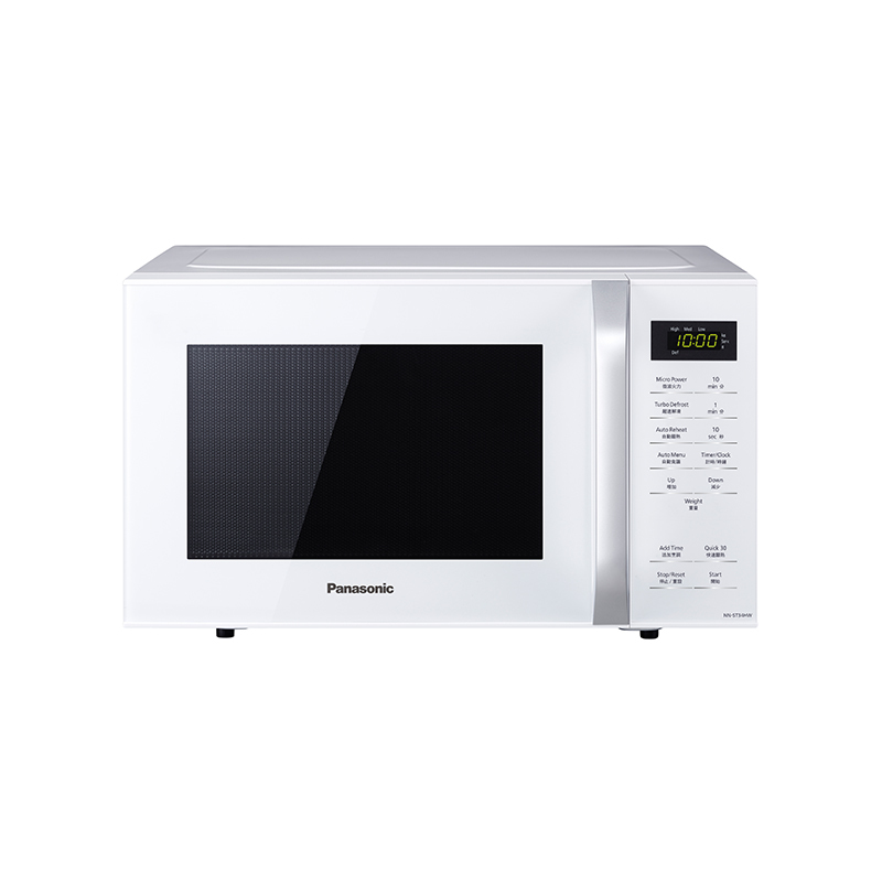 樂聲 PANASONIC NN-ST34H 輕觸式微波爐 (25公升) 白色