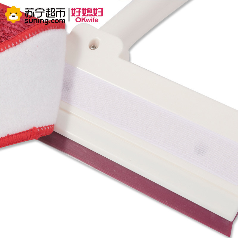 好媳妇(okaywife)U系列不锈钢擦玻璃器双面擦窗器家用玻璃窗擦刮水擦玻璃神器 白色