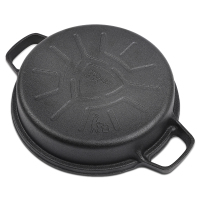 炊大皇(COOKER KING)压力锅 J20BTQ14 铁器世家十四号(塔吉锅)土耳其蓝