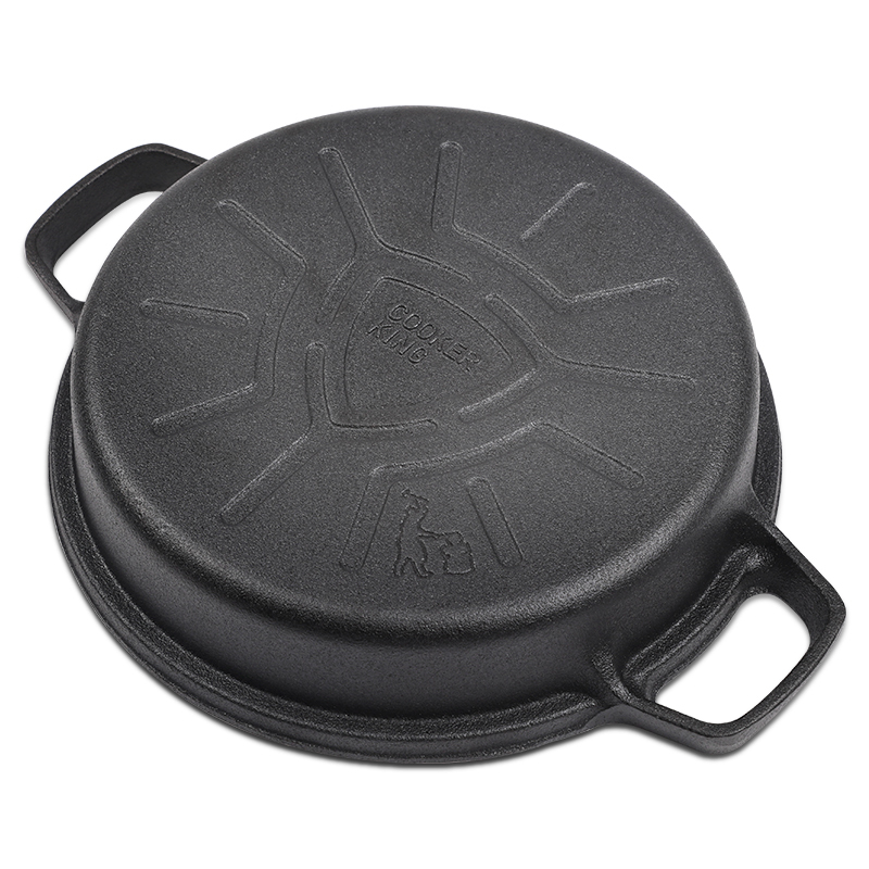 炊大皇(COOKER KING)压力锅 J20BTQ14 铁器世家十四号(塔吉锅)土耳其蓝