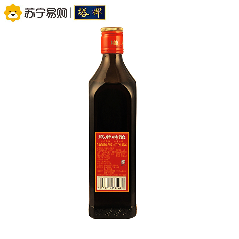 [苏宁超市]塔牌黄酒 10度 特酿 500ml*8瓶 整箱装高清大图