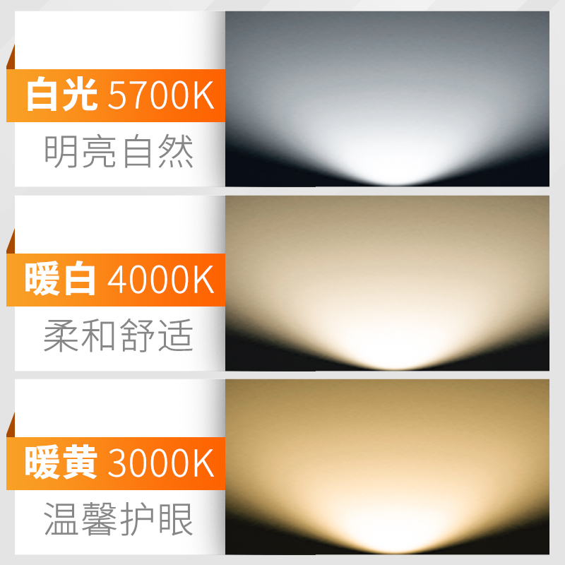 FSL佛山照明 LED光源吸顶灯改造灯板圆形1-45W节能2D环形灯管三色调光单色自然光(3300-5000K)