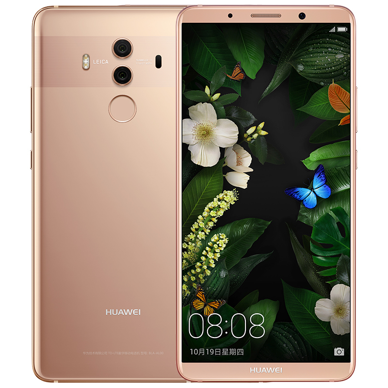 HUAWEI/华为Mate10 Pro(BLA-AL00)6GB+128GB樱粉金全网通手机