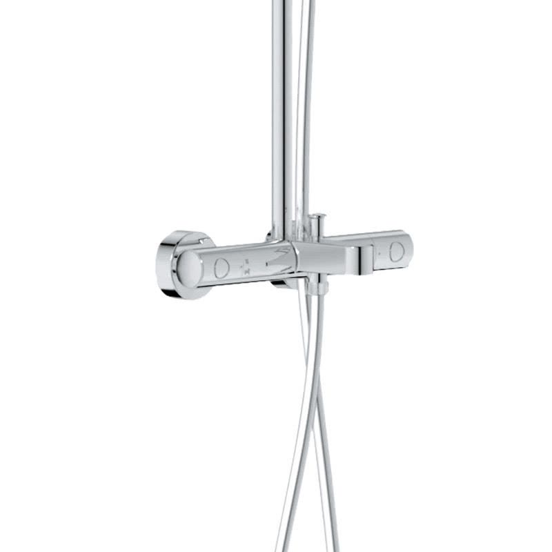 德国-高仪(GROHE)淋浴花洒 奥菲利亚一体恒温 210MM铜质顶喷+130MM保颂手持花洒 26243+28368图片