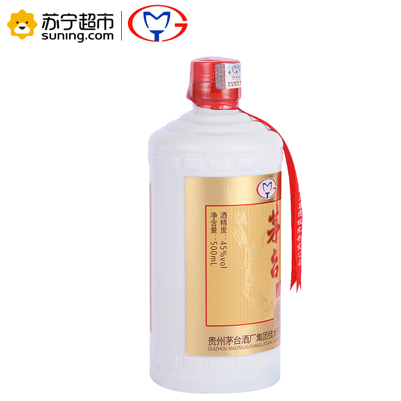 [苏宁超市]茅台醇 佳品 柔雅浓香型白酒 45%vol 500mL/盒