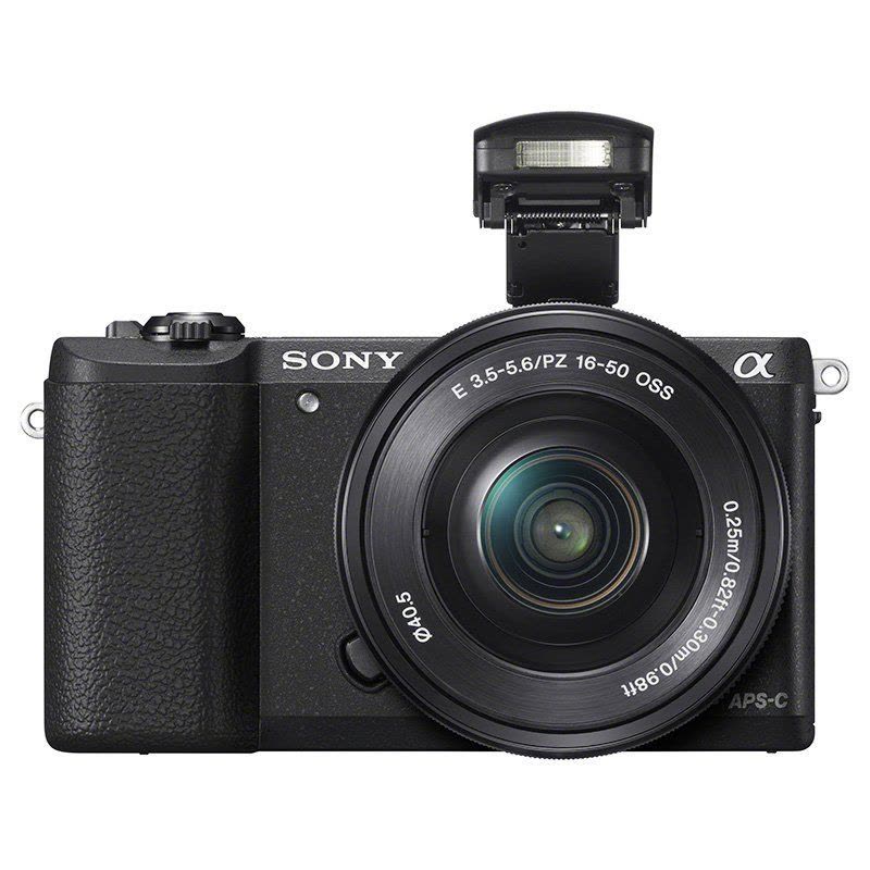 索尼(SONY)ILCE-5100L 16-50mm单镜头 2430万有效像素 CMOS传感器 (黑)照相机数码微单相机图片