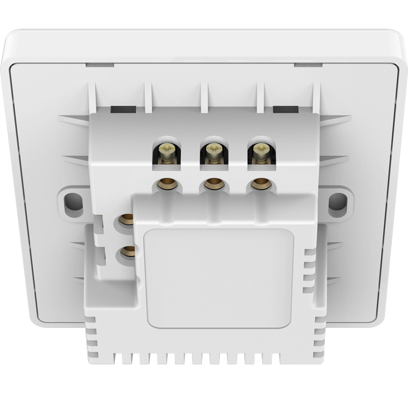 领普科技(linptech)Q1W1智能墙壁开关面板 220V家用感应防水智能按钮开关插座面板 单开单路开关珠光白色