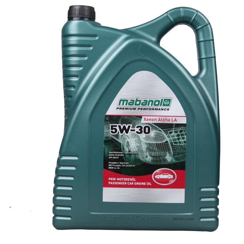 德国原装马宝龙全合成5W-30汽车机油正品适用雷克萨斯英菲尼迪5L图片