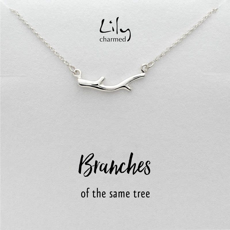 [直营]Lily Charmed 英国设计师品牌银色项链 通用 锁骨链 欧美风格 送恋人 925银图片