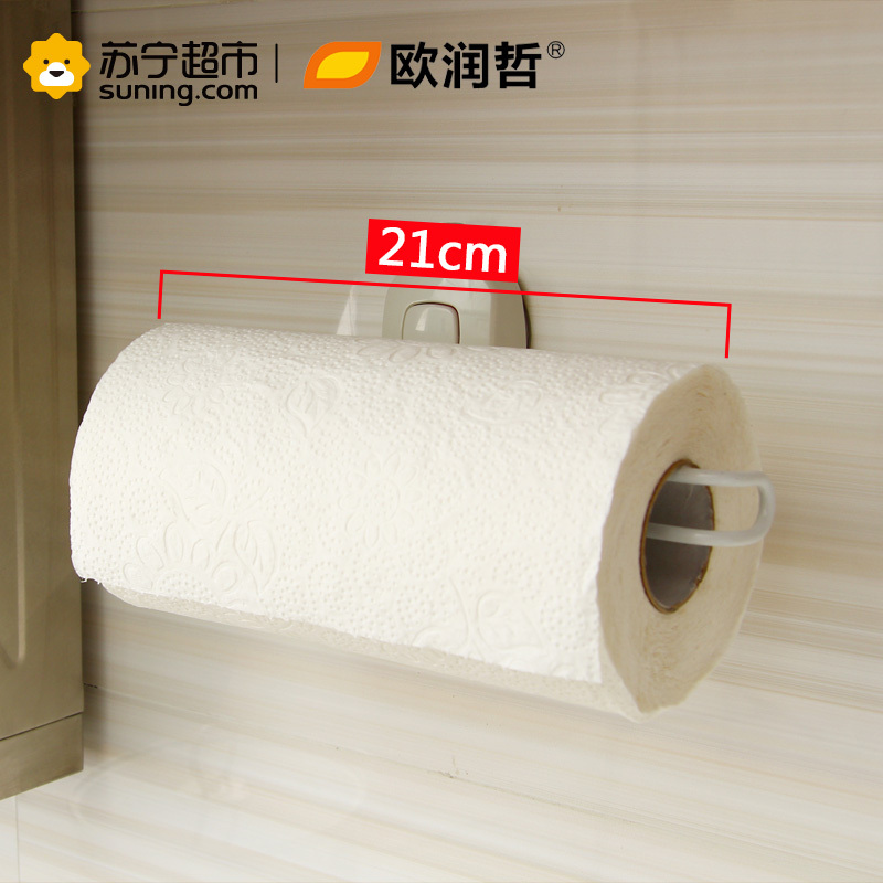 欧润哲(ORANGE) 12卷吸油纸巾餐桌抹布纸吸水纸餐厅酒店用纸长卷擦手纸大卷纸生活用纸106074
