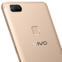 vivo X20plus 4GB+64GB 金色 移动联通电信4G手机 全面屏拍照 面部识别