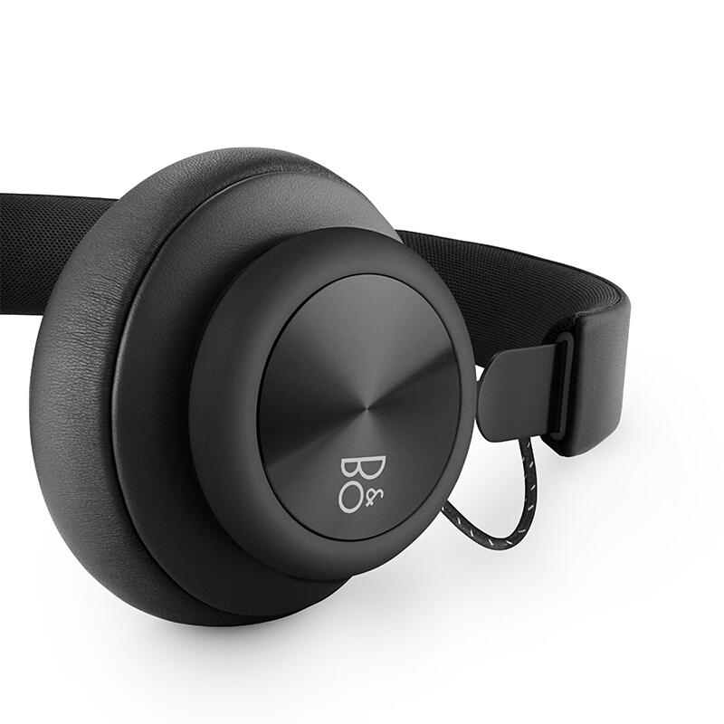 B&O PLAY(by Bang & Olufsen)BeoPlay H4 无线蓝牙 包耳式耳机 黑色