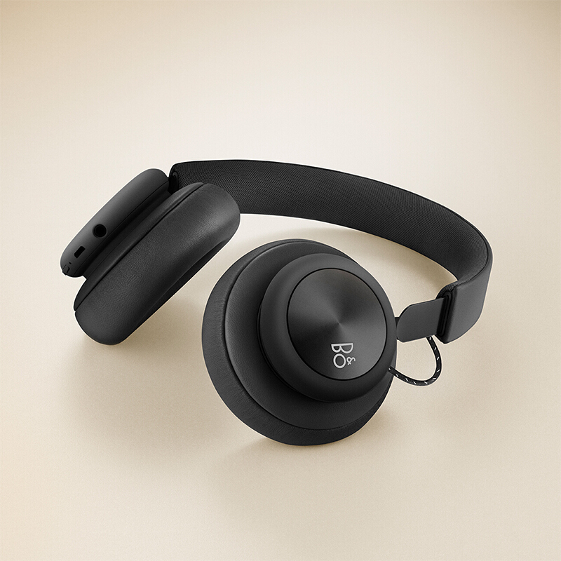 B&O PLAY(by Bang & Olufsen)BeoPlay H4 无线蓝牙 包耳式耳机 黑色