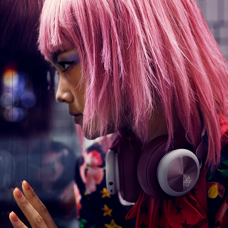 B&O PLAY(by Bang & Olufsen)BeoPlay H4 无线蓝牙 包耳式耳机 紫罗兰色 限量版