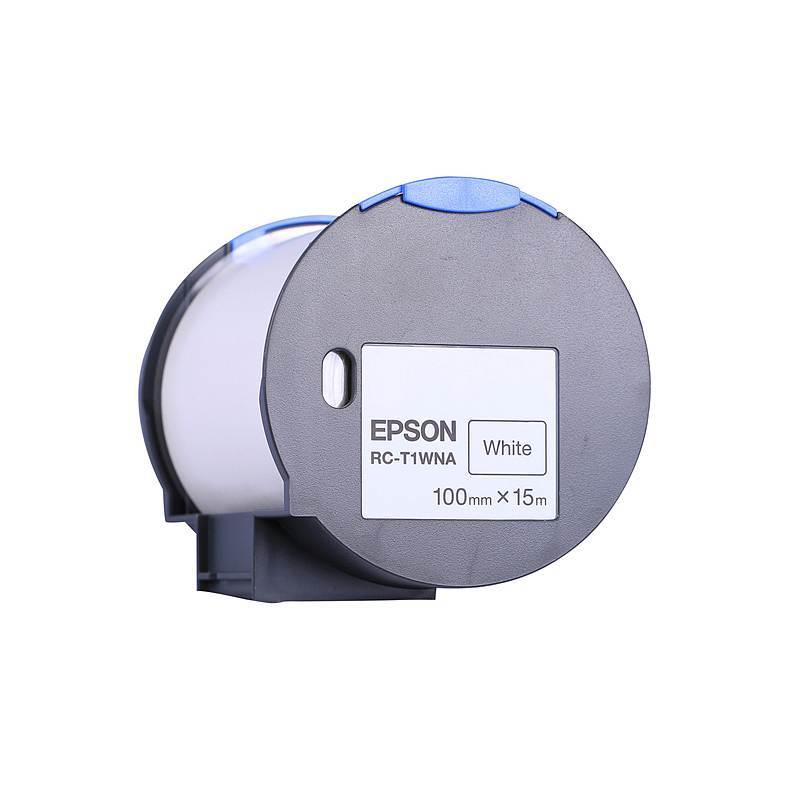 爱普生(EPSON)原装 标签白色 色带 RC-T1WNA(根)