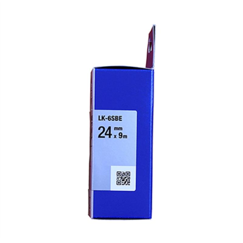 爱普生(EPSON) 原装色带亚光银底黑字 LK-6SBE(根)