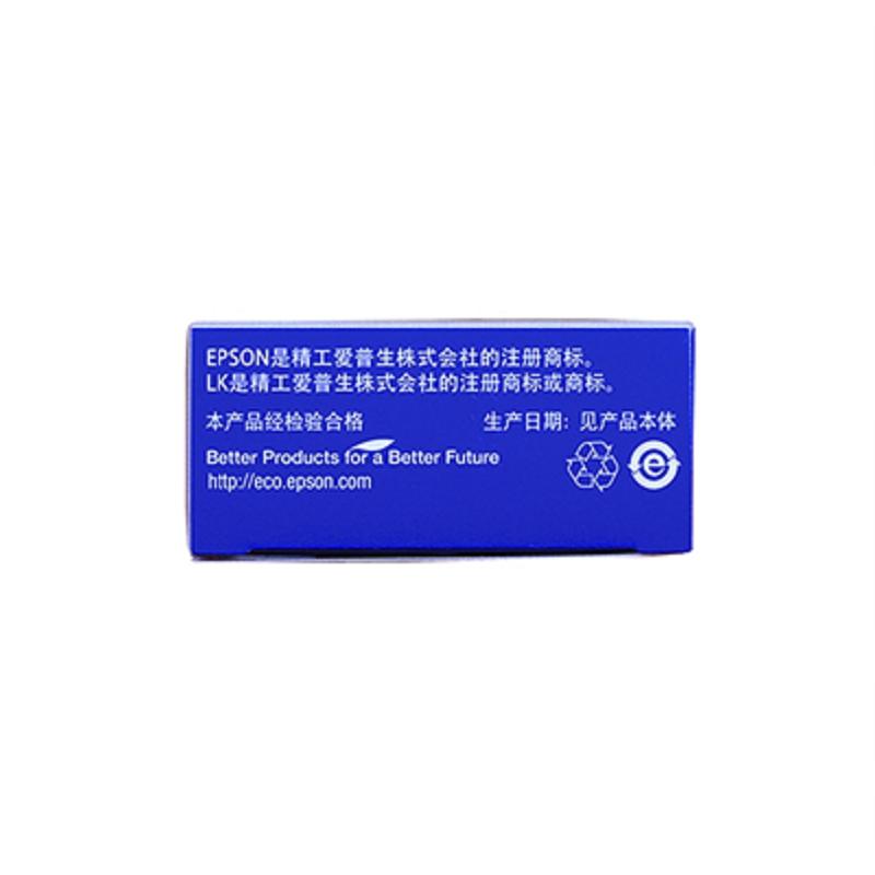 爱普生(EPSON) 原装色带白底黑字 LK-6WBC(根)