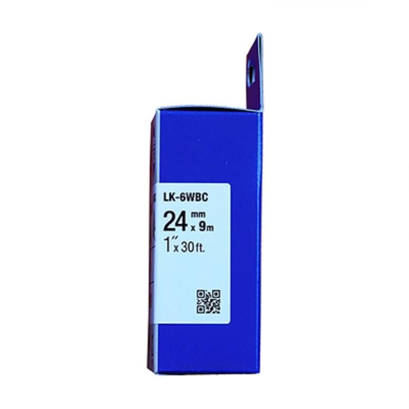 爱普生(EPSON) 原装色带白底黑字 LK-6WBC(根)