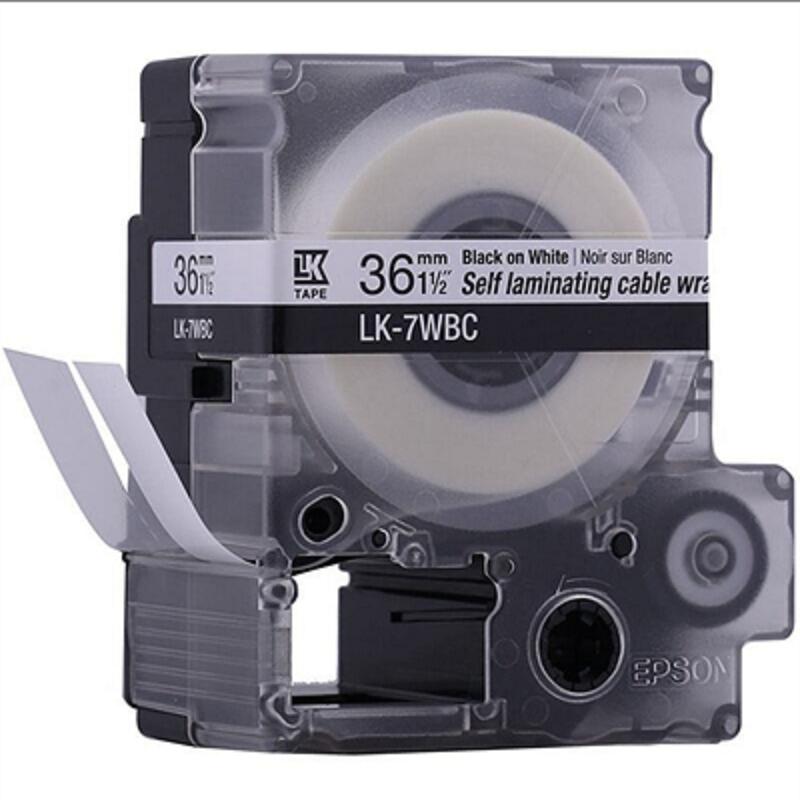 爱普生(EPSON) 原装色带 白底黑字 LK-7WBC（根）