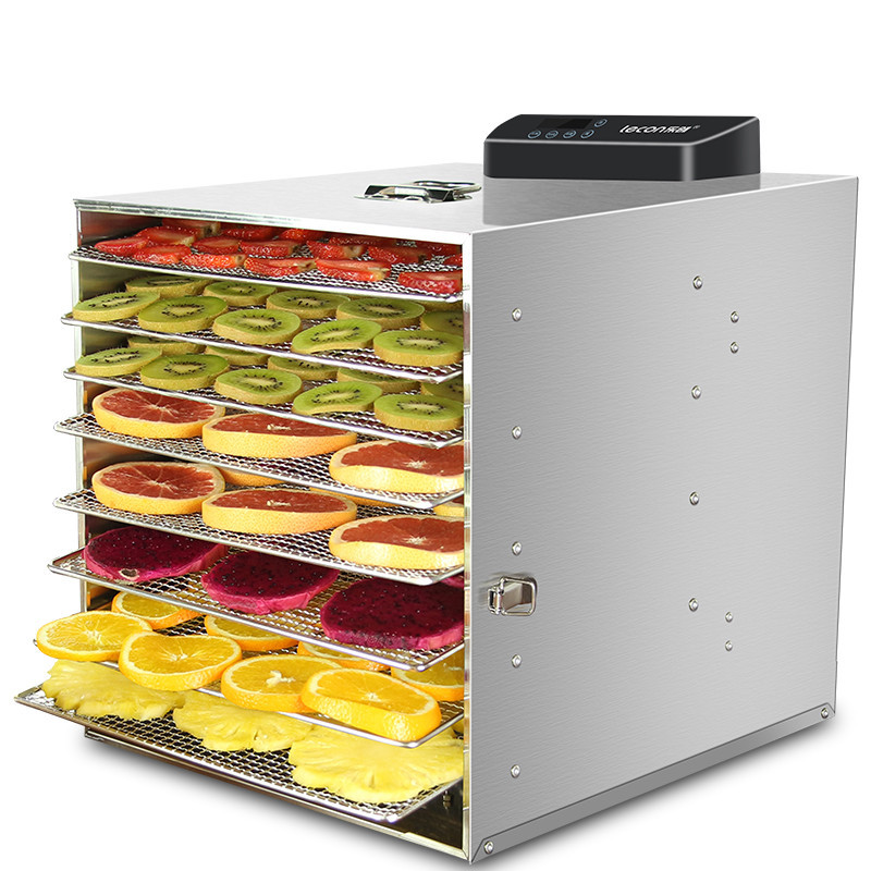 乐创(lecon)LT-01 商用水果烘干机干果机果蔬宠物肉类水机 8层高清大图