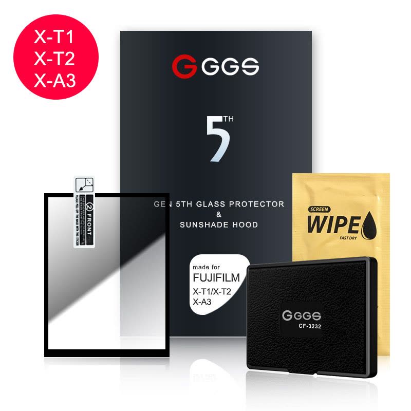 金钢(GGS) 五代单反相机膜钢化膜适用富士XT1/XT2/XA3金刚屏5代图片