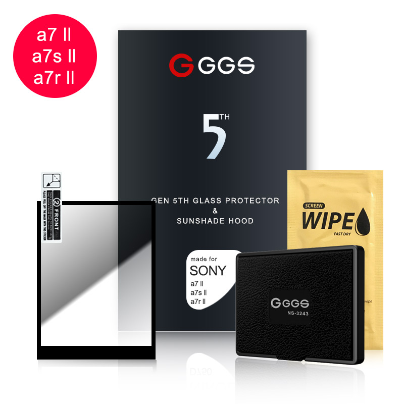 金钢(GGS) 五代单反相机膜钢化膜适用索尼A7II/A7RII/A7SII金刚屏5代高清大图