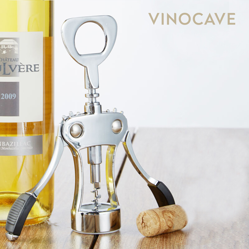Vinocave红酒开瓶器 多功能开酒器 啤酒起子 红酒开酒器 酒具套装 不锈钢 开瓶器 B款