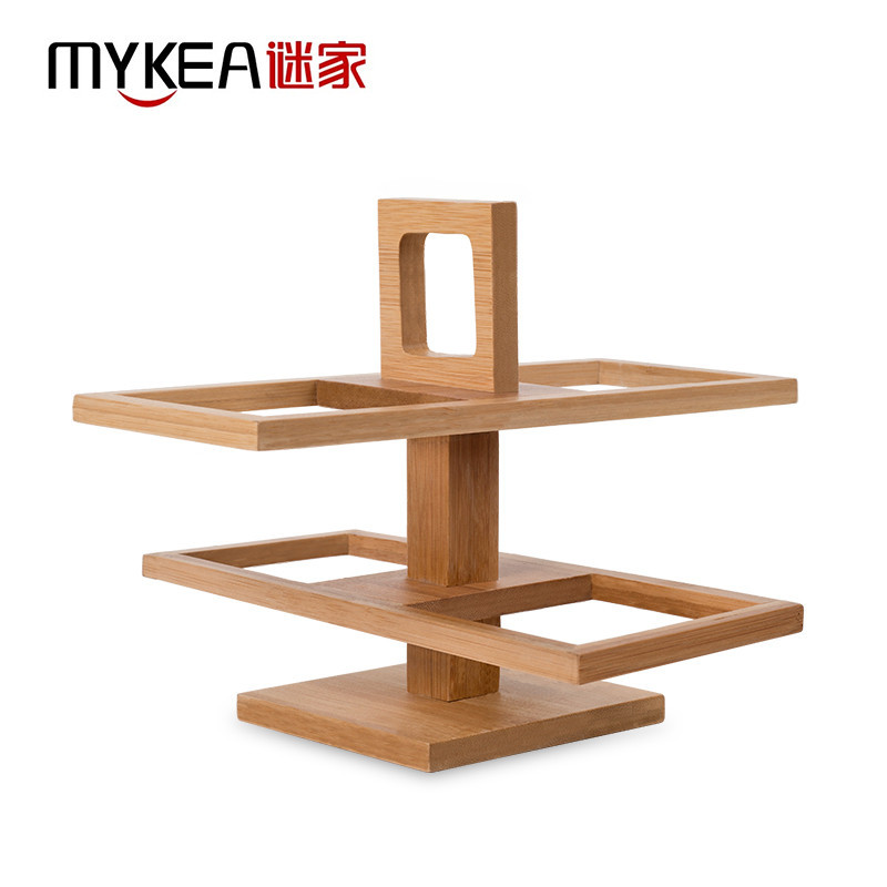 谜家 陶瓷双层调料盒调味罐调味盒调味瓶陶瓷盐罐调料罐套装厨房用品四件套 白色
