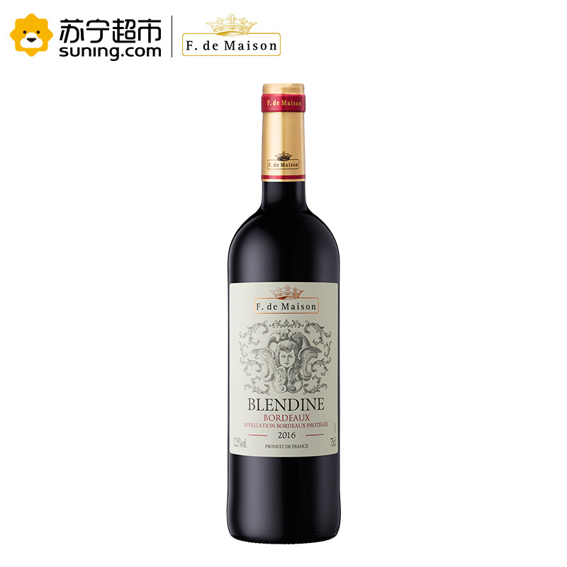 美圣世家碧兰黛波尔多干红葡萄酒750ML