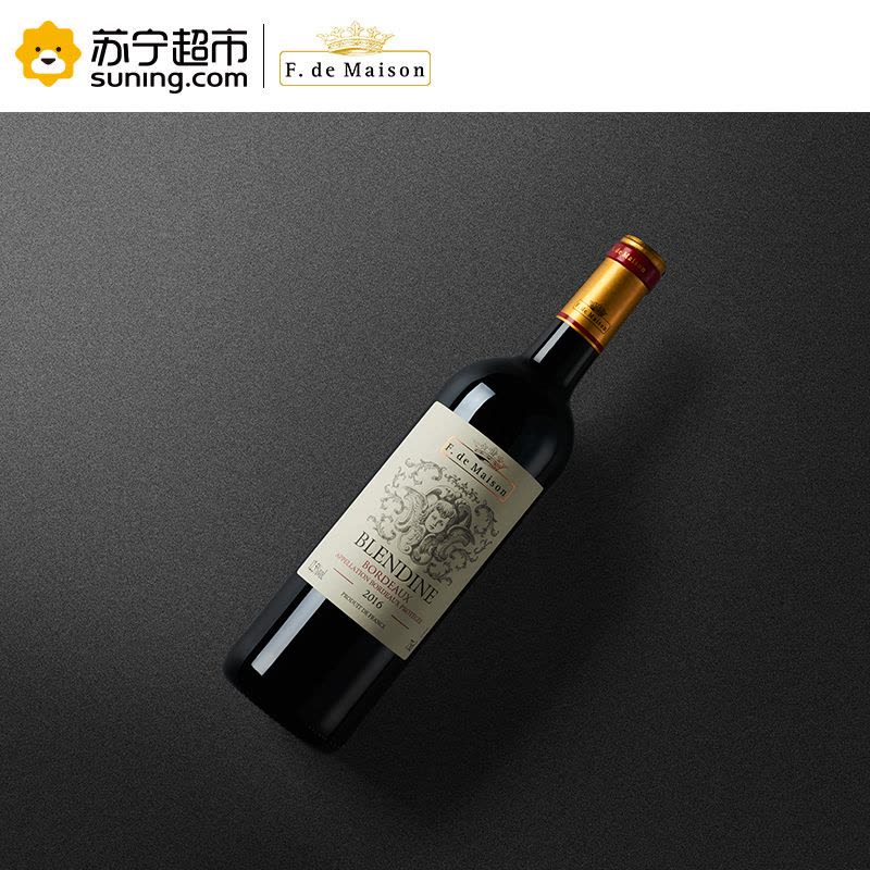 美圣世家碧兰黛波尔多干红葡萄酒750ML*6图片