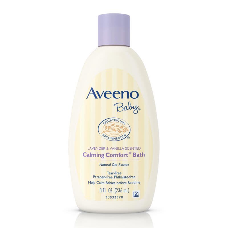 艾维诺（Aveeno） 燕麦婴儿晚安好眠沐浴露 镇静儿童沐浴露 236ml 有香味 美国原装进口图片