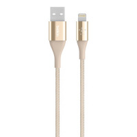 Lightning 1.2米 凯芙拉金属编织线缆,金色