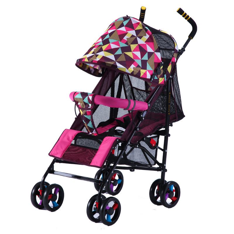 呵宝HOPE 0-3岁婴儿推车轻便携折叠伞车可坐躺婴儿车 净重5.4KG 承重30KG图片