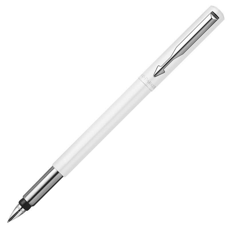 [高超工艺]PARKER派克 美国进口 威雅胶杆墨水笔钢笔 男女商务签字笔办公礼品笔礼盒0.5-0.7mm 1支图片