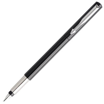 [高超工艺]PARKER派克 美国进口 威雅胶杆墨水笔钢笔 男女商务签字笔办公礼品笔礼盒0.5-0.7mm 1支