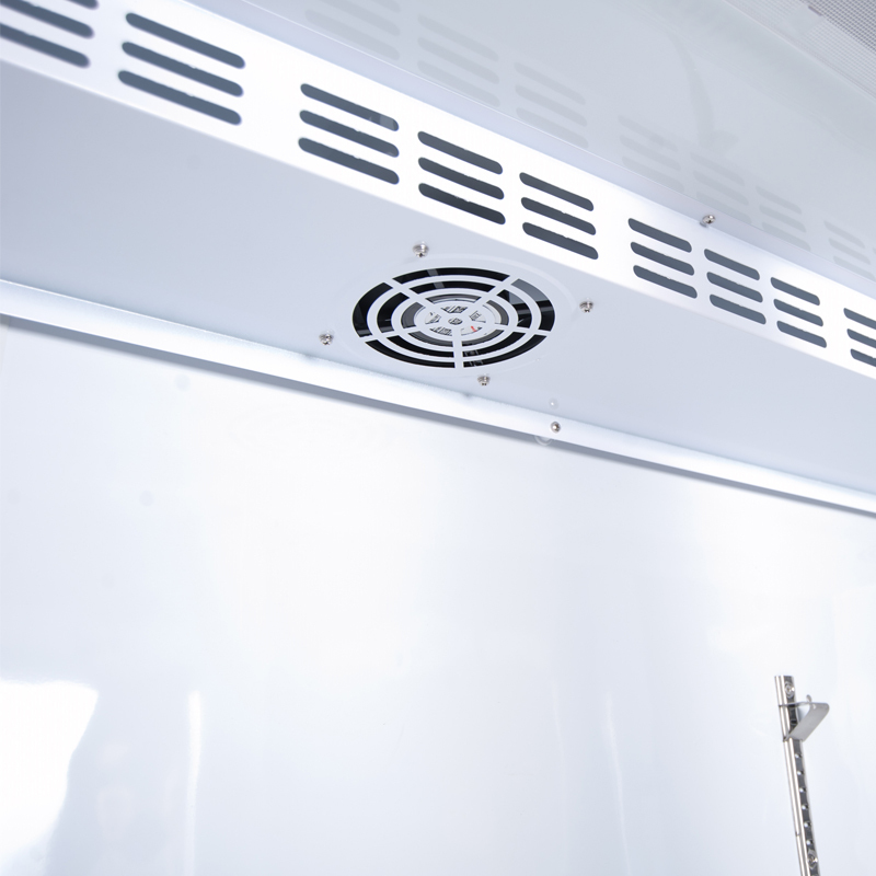 华美(Huamei)LC-780X 780升双门展示柜保鲜冷藏柜铜管 立式商用小型冰柜单门饮料柜 啤酒冷藏柜冰吧 侧开门