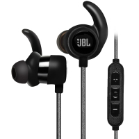 JBL Reflect Mini BT 专业运动无线蓝牙耳机 手机线控通话 迷你夜跑版 黑色三星SAMSUNG等手机可用