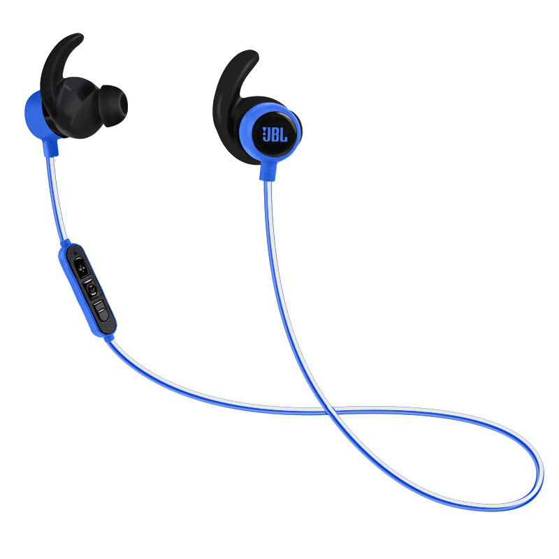 JBL Reflect Mini BT 专业运动无线蓝牙耳机 手机线控通话 迷你夜跑版 蓝色三星SAMSUNG等适用