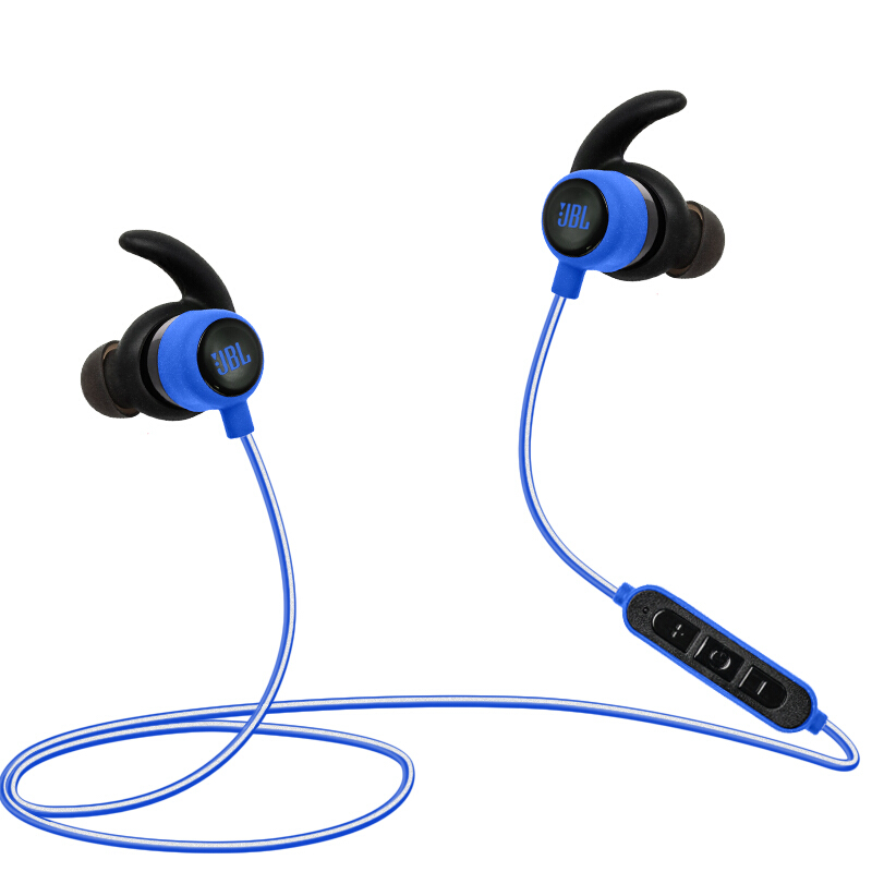 JBL Reflect Mini BT 专业运动无线蓝牙耳机 手机线控通话 迷你夜跑版 蓝色三星SAMSUNG等适用