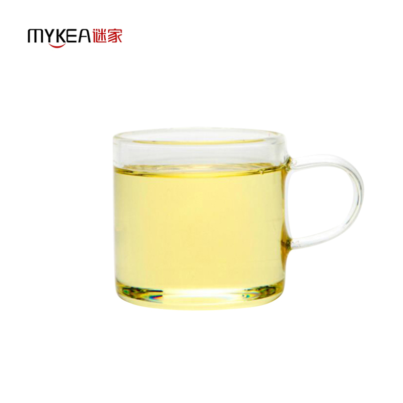 谜家 玻璃茶杯喝茶杯办公杯红茶绿茶杯茶具配件喝水杯泡茶杯功夫茶杯小玻璃杯 香茗杯6只