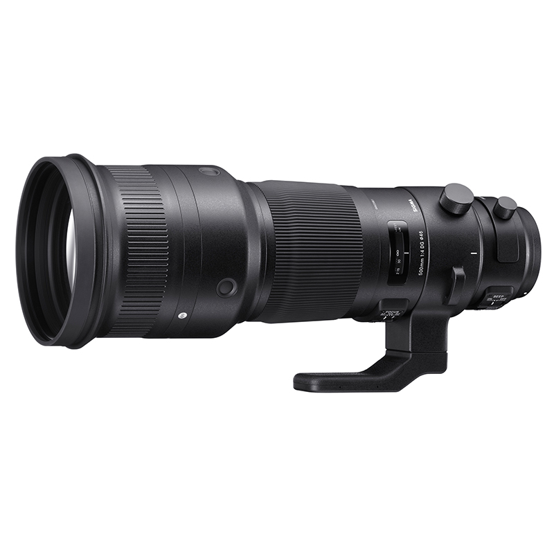 适马(SIGMA) 500mm F4 DG OS HSM丨Sports 单反相机镜头 尼康卡口 远摄定焦 数码相机配件