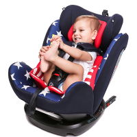 【汽车用品】瑞贝乐（REEBABY）汽车儿童安全座椅ISOFIX接口 906F 美国队长（0-12岁）