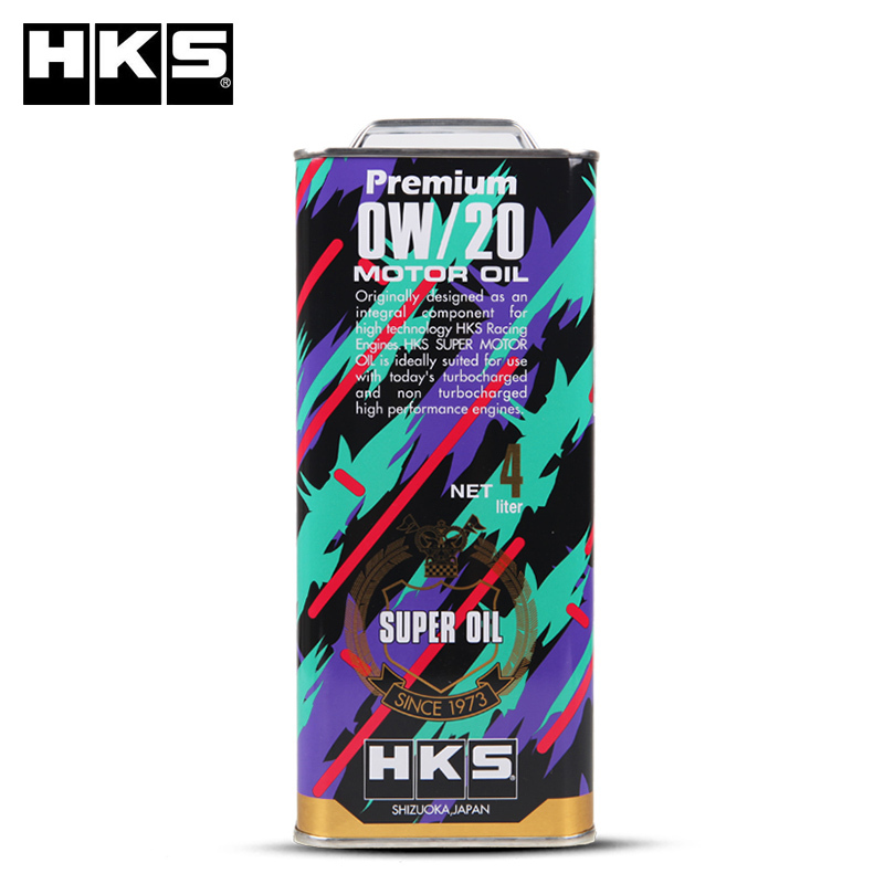 HKS日本进口汽车机油正品全合成适用丰田本田大众润滑油4L0W-20