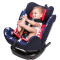 [汽车用品]瑞贝乐(REEBABY)汽车儿童安全座椅ISOFIX接口 906F 博学蓝(0-12岁)