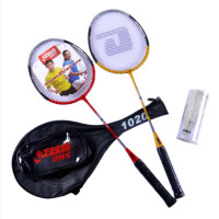 红双喜羽毛球拍 对拍2只装