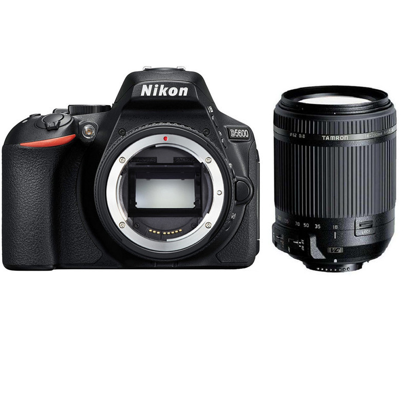 尼康(Nikon) 闪迪32G高速卡 包 保护镜 三脚架 清洁套装 金刚膜 D5600+腾龙18-200(套)